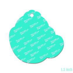 Alternative view of Some Bunny Needs Coffee Acrylic Blank- Sticker- UV DTF (1.5 inch)