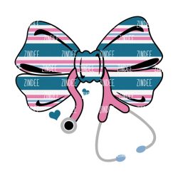Blanket Coquette Stethoscope Bow (download)