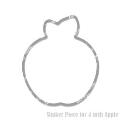 Chubby Apple Shaker Piece (4 inch)