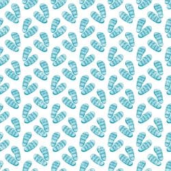 Blue Striped Flip Flops seamless (vinyl)