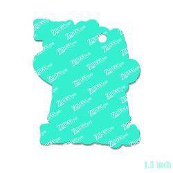 Alternative view of Possum Delight Acrylic Blank- Sticker- UV DTF (1.5 inch)