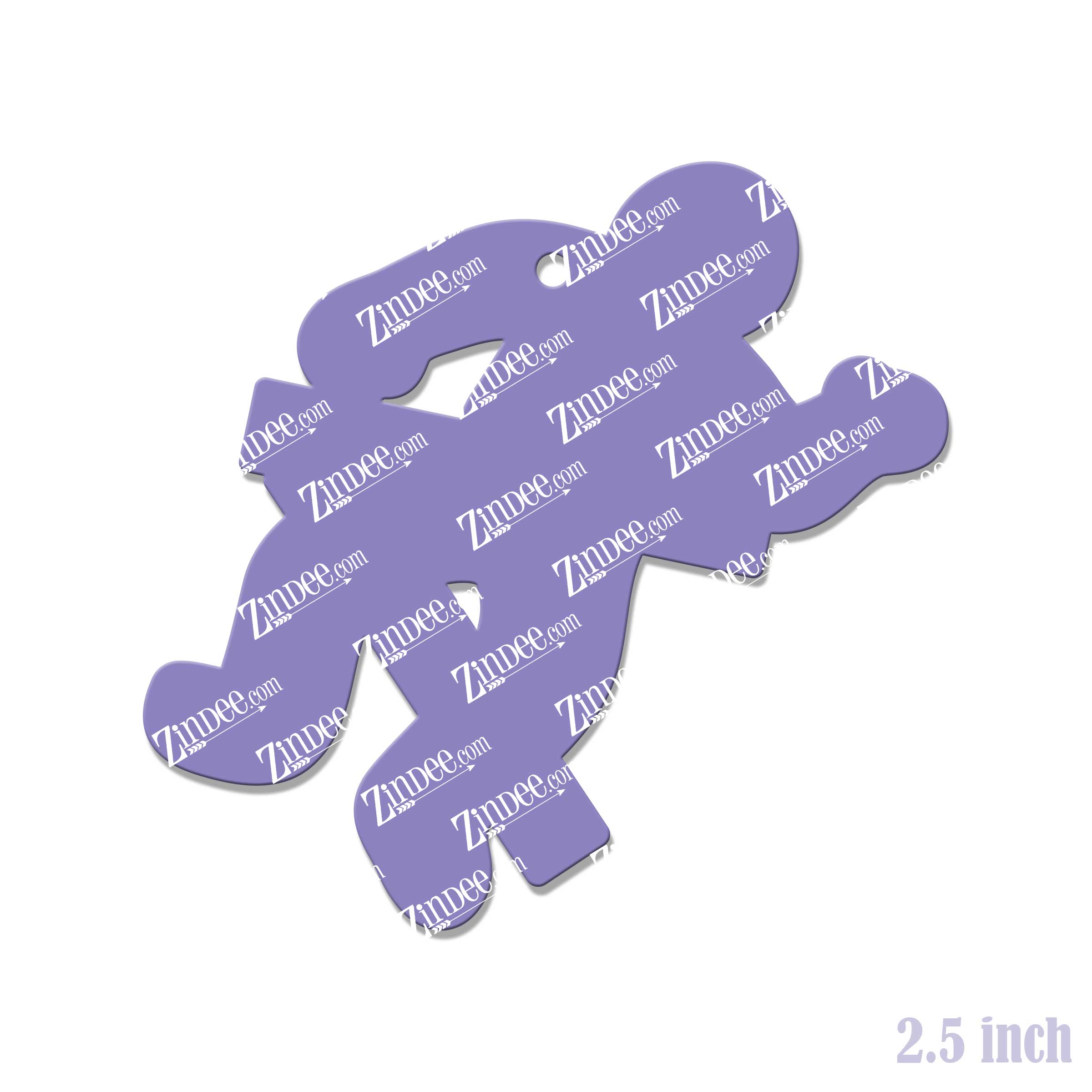 Crime Scene Body Acrylic Blank- Sticker- UV DTF (2.5 inch) - Image 2
