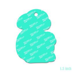 Alternative view of Kangaroo And Joey Acrylic Blank- Sticker- UV DTF (1.5 inch)