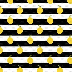 Lemon Lines seamless (vinyl)