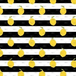 Lemon Lines (digital paper)