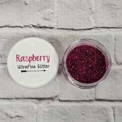 Raspberry Ultrafine Polyester Glitter (SAMPLE SIZE)