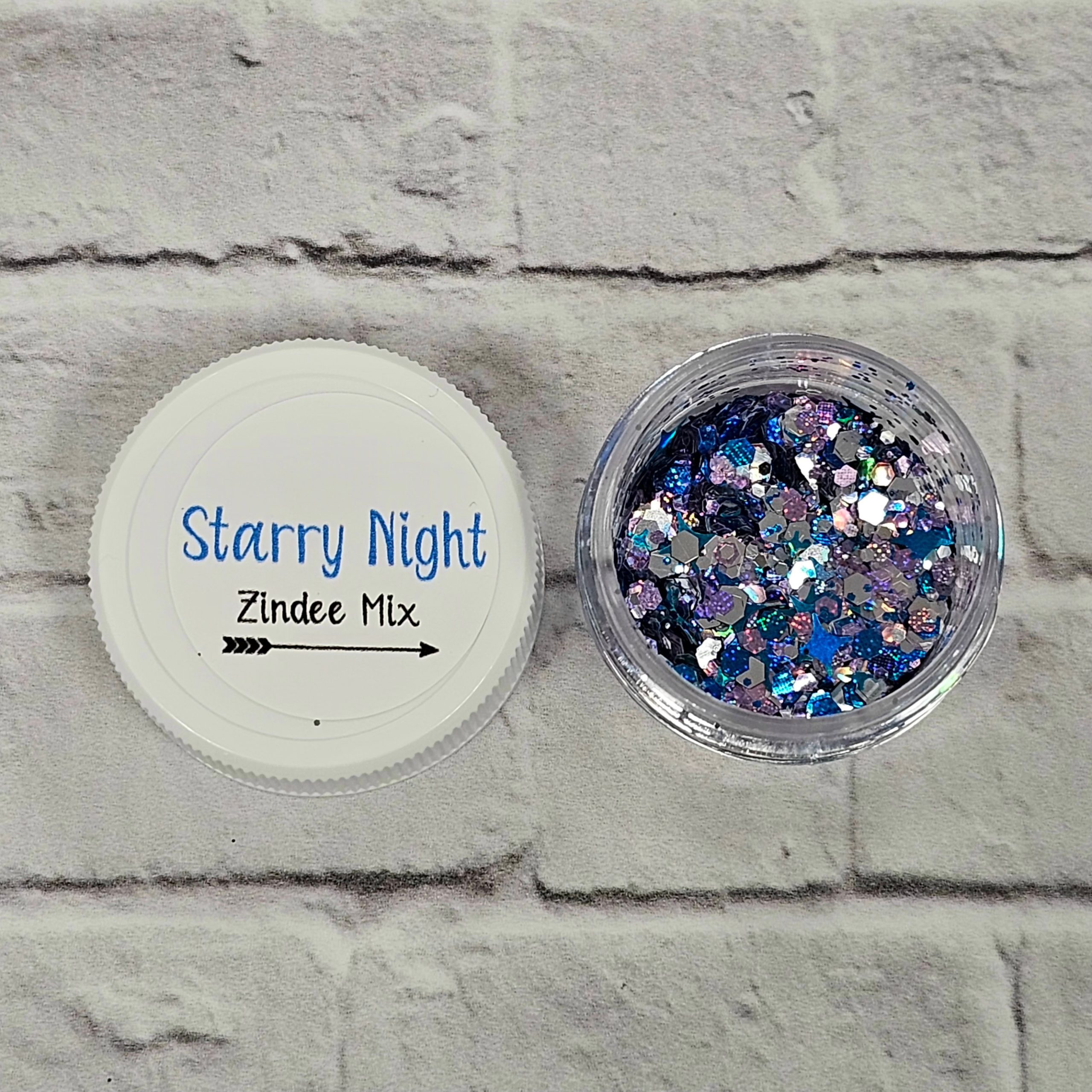 Starry Night Glitter (SAMPLE SIZE) ZINDEE MIX