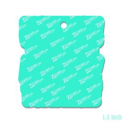 Alternative view of All Of This Audacity Acrylic Blank- Sticker- UV DTF (1.5 inch)