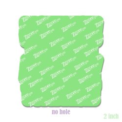 Alternative view of All Of This Audacity Acrylic Blank- Sticker- UV DTF (2 inch) NO HOLE