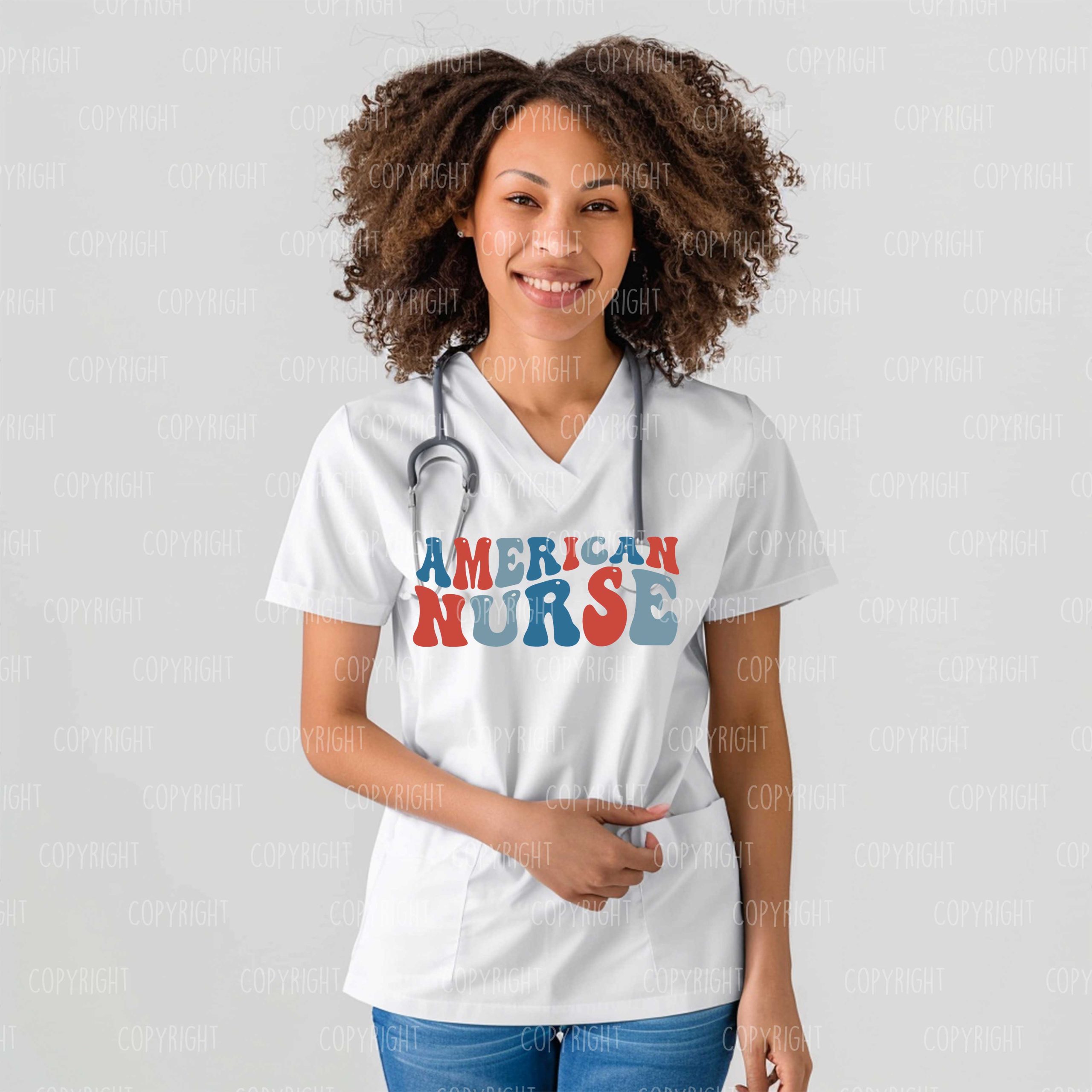 American Nurse DTF Transfer