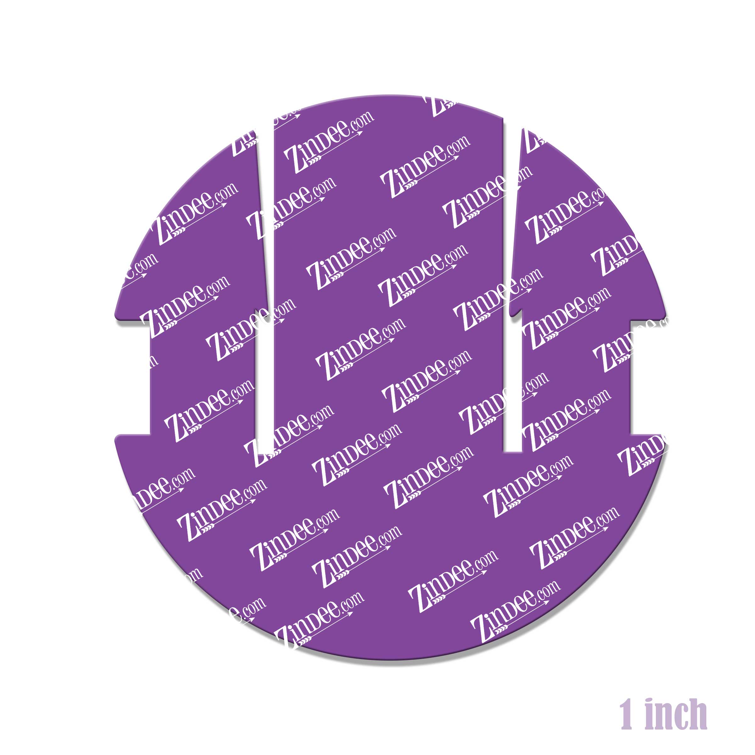 Badge Reel Attachment Piece 1"