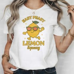Easy Peasy Lemon Squeezy DTF Transfer