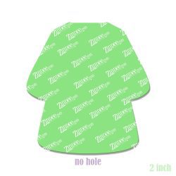 Alternative view of Graduation Gown Acrylic Blank- Sticker- UV DTF (2 inch) NO HOLE