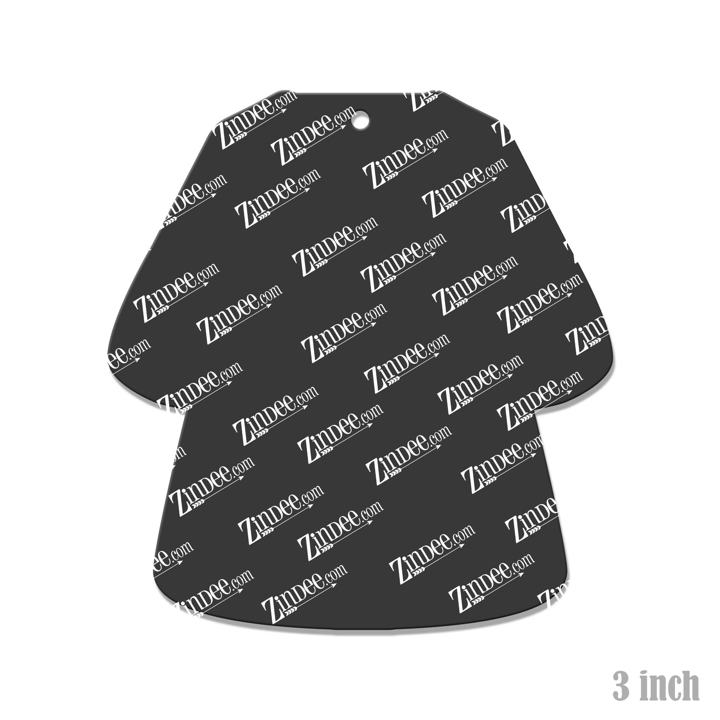 Graduation Gown Acrylic Blank- Sticker- UV DTF (3 inch) - Image 2