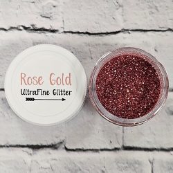 Rose Gold Ultrafine Polyester Glitter (SAMPLE SIZE)
