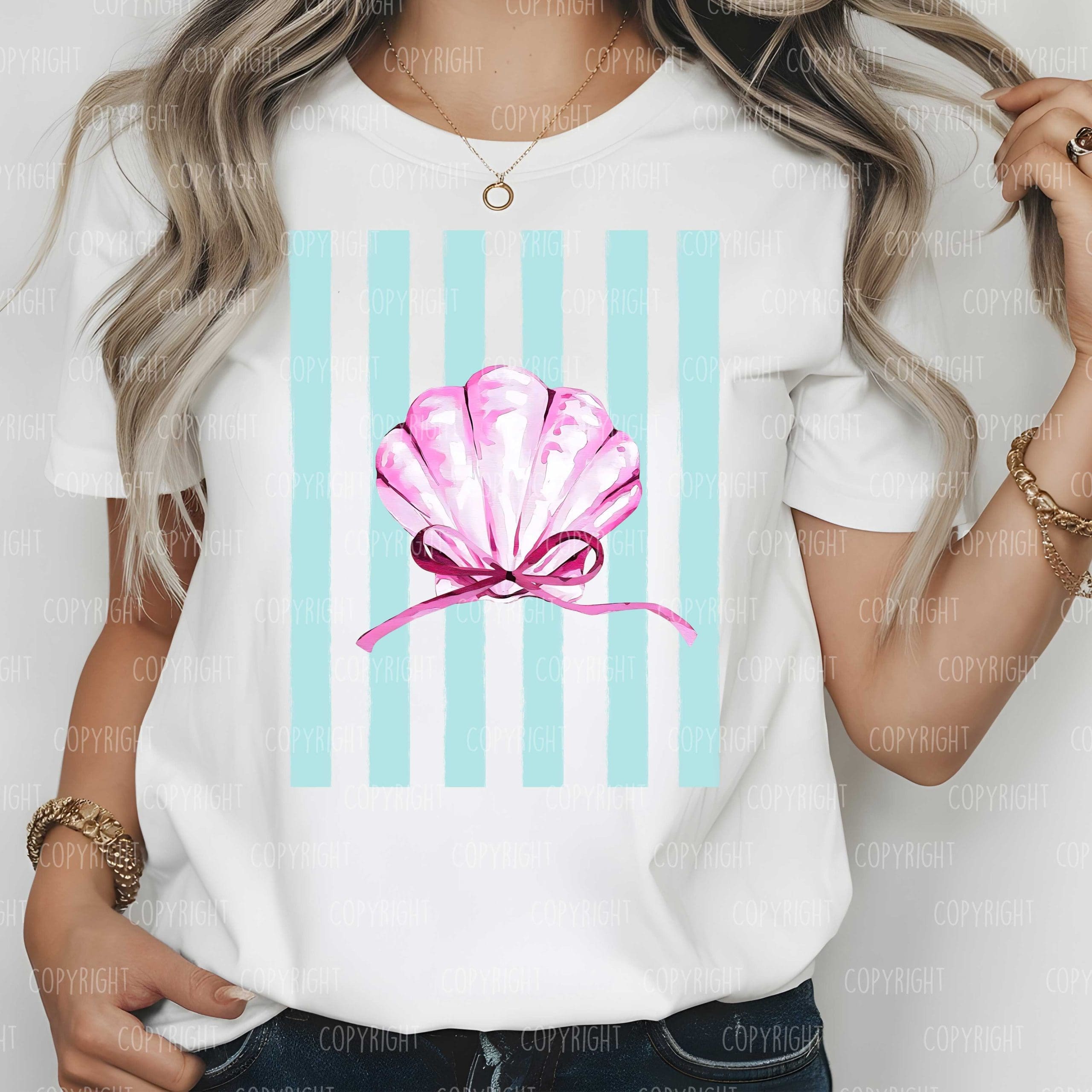Seashell Coquette DTF Transfer
