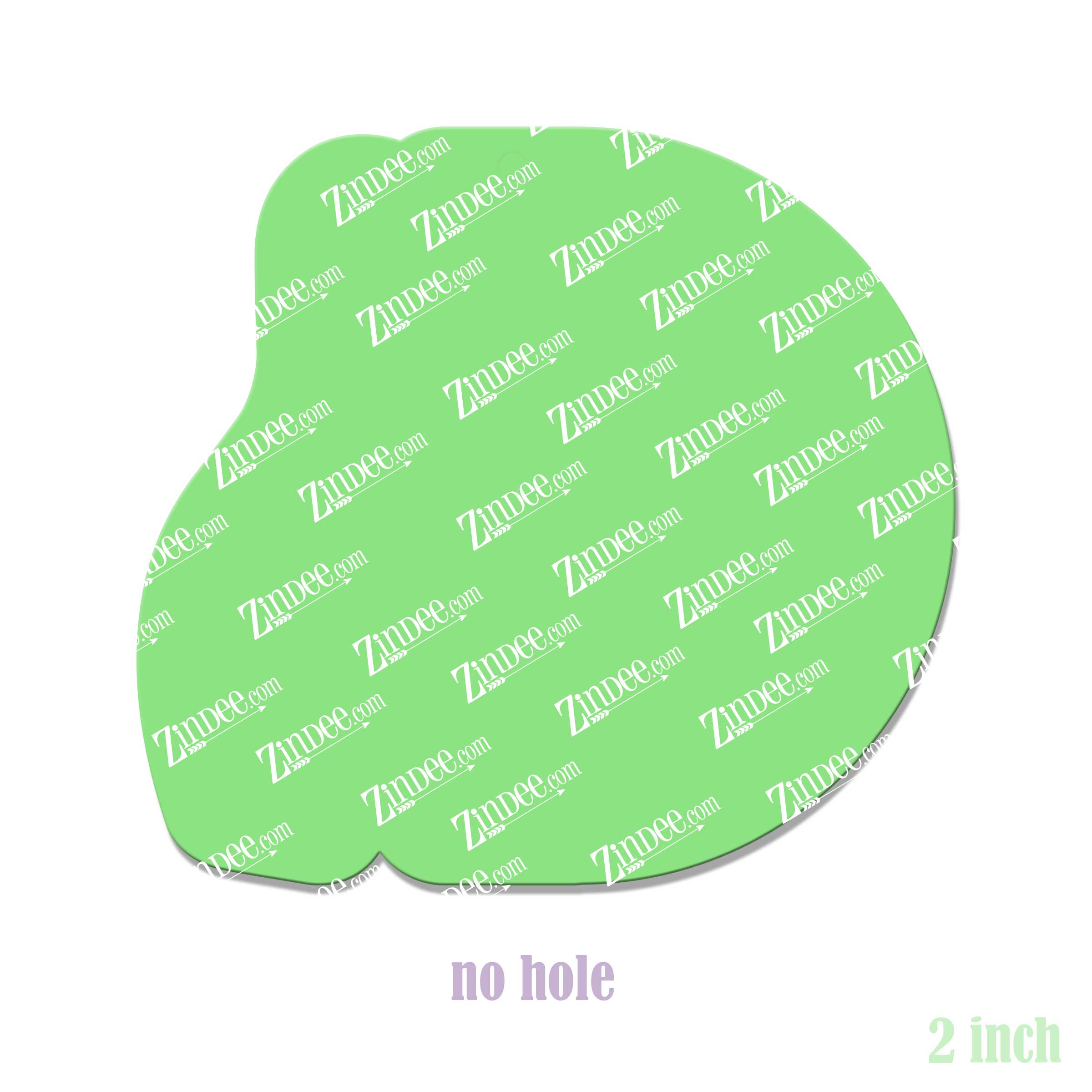 Bowling Tag Acrylic Blank- Sticker- UV DTF (2 inch) NO HOLE - Image 2