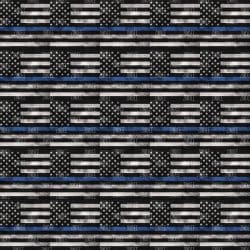 Grunge Blue Line (vinyl) 12x12