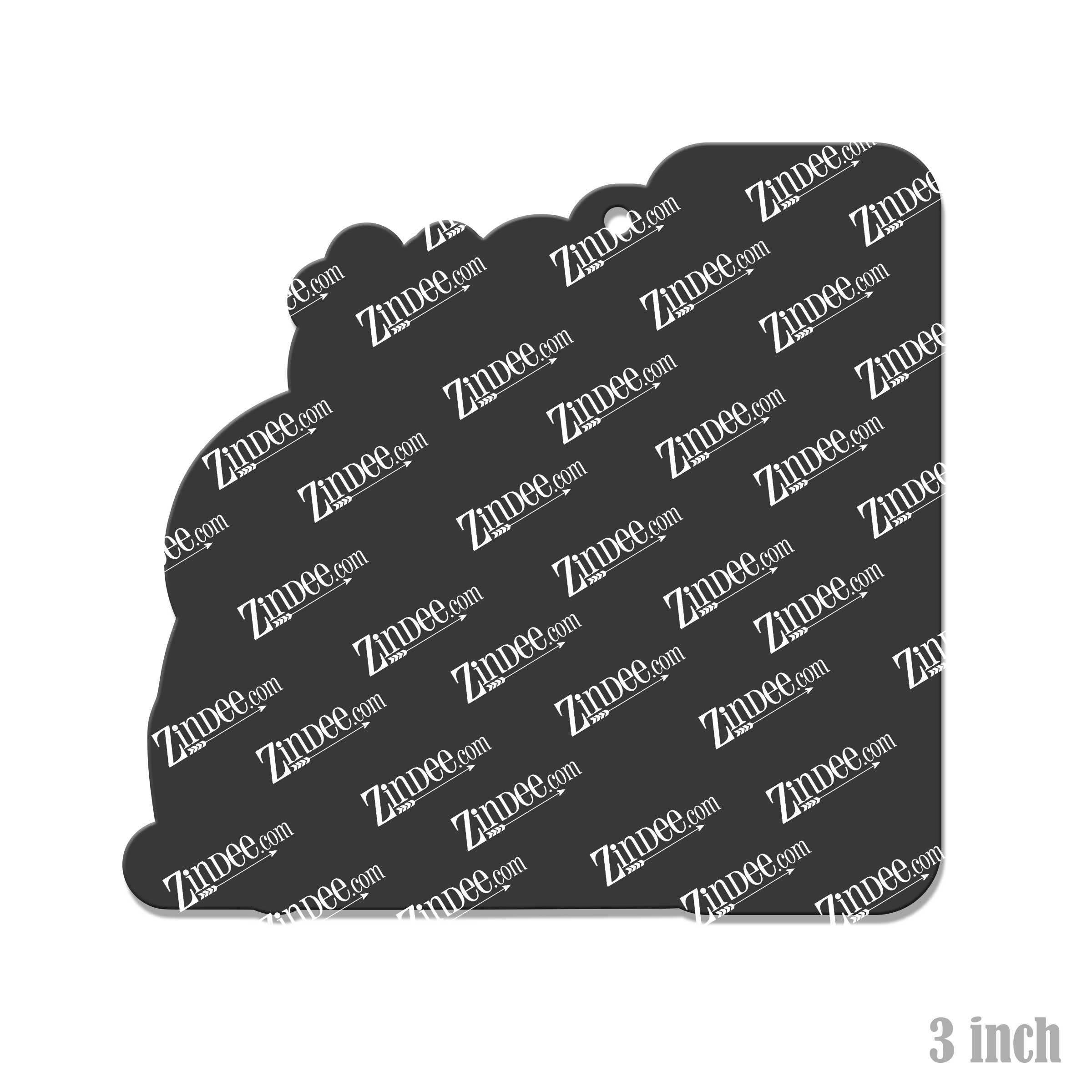 Gymnast (female) Acrylic Blank- Sticker- UV DTF (3 inch) - Image 2