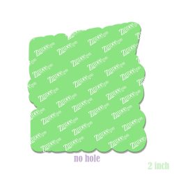 Alternative view of All Of My Systems Are Nervous Acrylic Blank- Sticker- UV DTF (2 inch) NO HOLE