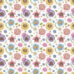 Blooming Dogs seamless (Sublimation Sheet)