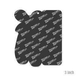 Alternative view of Dance Tag Acrylic Blank- Sticker- UV DTF (3 inch)