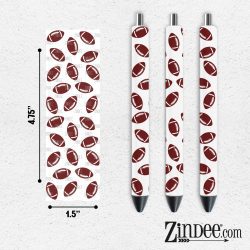 Football VINYL Pen Wrap