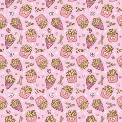 Fries Before Guys seamless (vinyl)