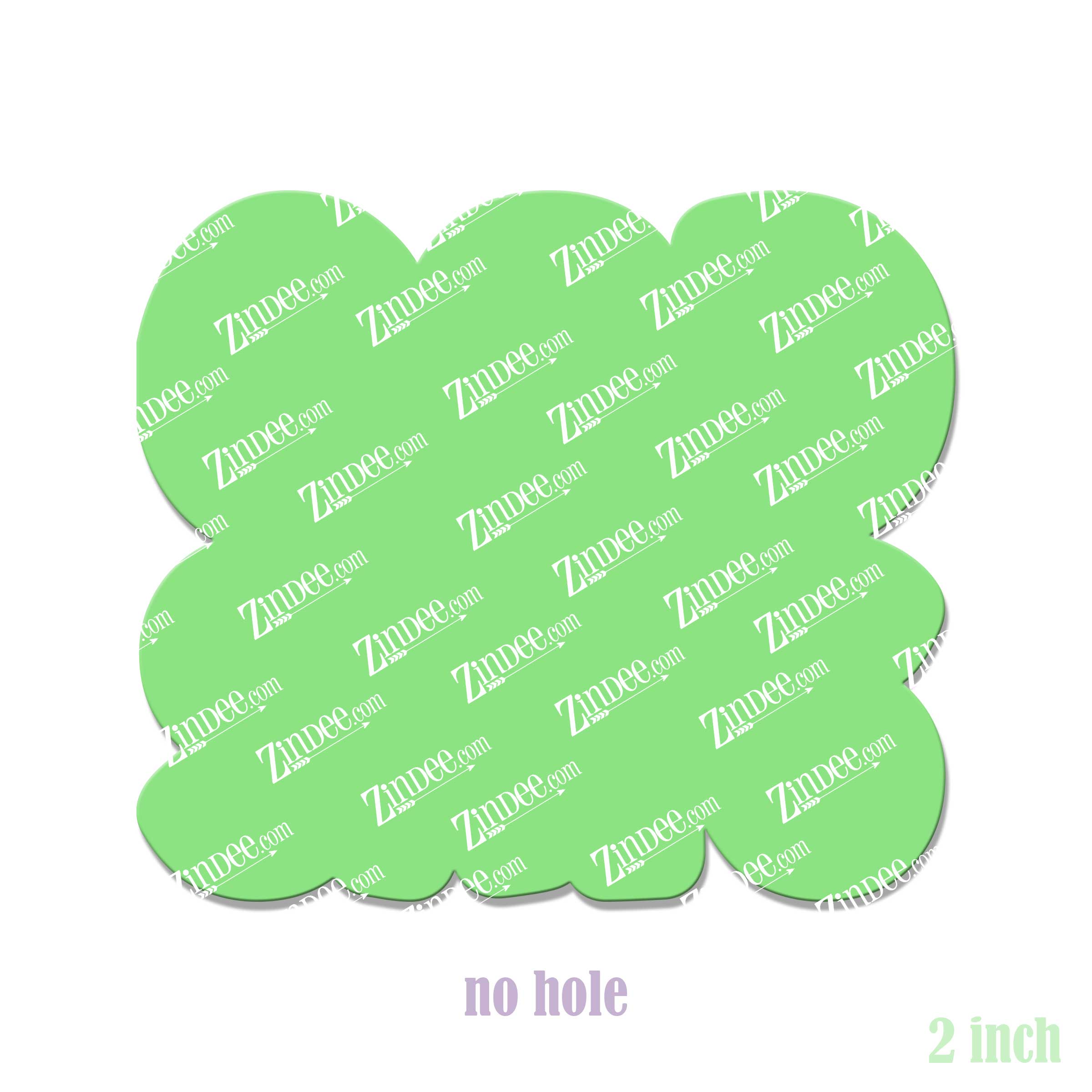 God Says I Am Acrylic Blank- Sticker- UV DTF (2 inch) NO HOLE - Image 2