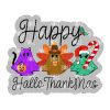 Hallothanksmas Ghost Acrylic Blank- Sticker- UV DTF (3 inch)