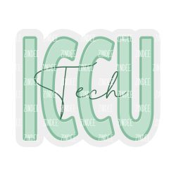 ICCU Tech Acrylic Blank- Sticker- UV DTF (1.5 inch)