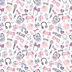 KPop Love seamless (vinyl)