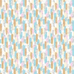Light Blue Dots Brush Strokes seamless (Sublimation Sheet)