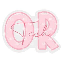 OR Tech – Acrylic Badge Reel Blank (2") No Hole | Optional Sticker or UV DTF