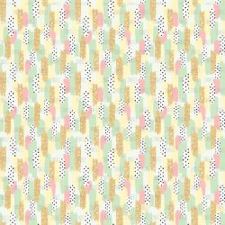 Peach Dots Brush Strokes seamless (vinyl)