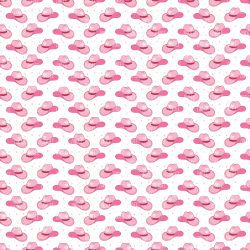 Pink Cowgirl Hats seamless (vinyl)