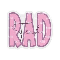 RAD Tech Acrylic Blank- Sticker- UV DTF (1.5 inch)