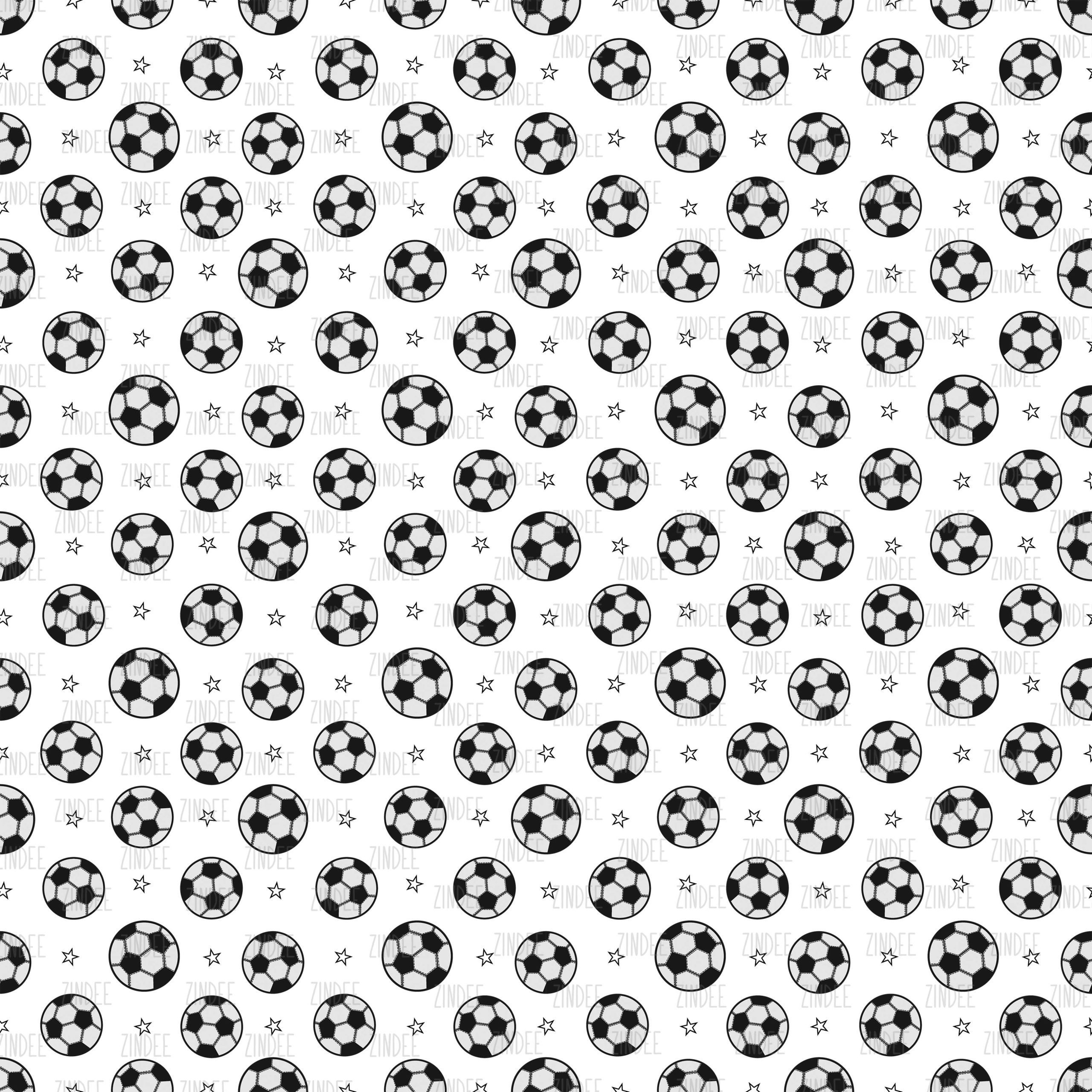 Soccer Stars seamless (vinyl)