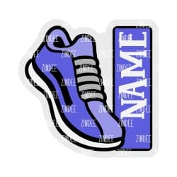 Track Tag – Acrylic Keychain Blank (3") | Optional Sticker or UV DTF