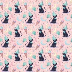 Wizard Cat seamless (Sublimation Sheet)