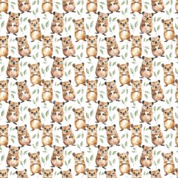 Quoakka And Leaves seamless (vinyl)