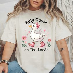 Silly Goose On The Loose DTF Transfer