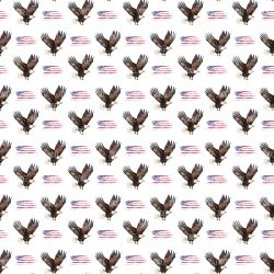 American Bald Eagle Pattern seamless (vinyl)