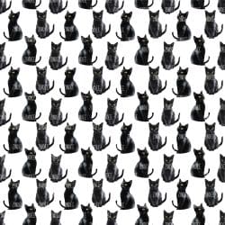 Black Cat Luck seamless (Sublimation Sheet)