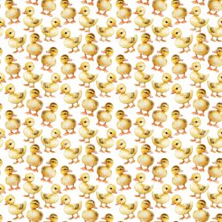 Cute Ducklings seamless (vinyl)