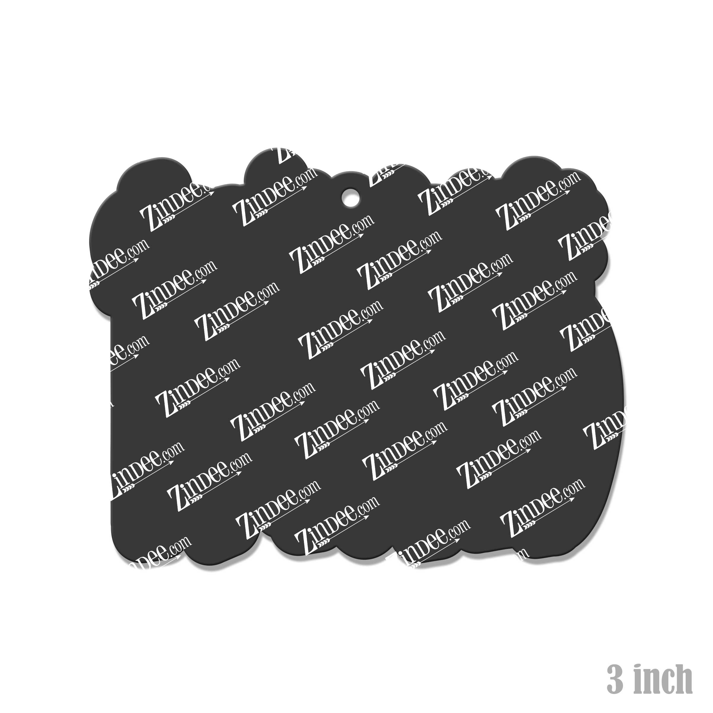 Don't Get It Twisted Acrylic Blank- Sticker- UV DTF (3 inch) - Image 2