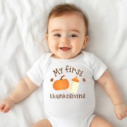 My First Thanksgiving DTF Transfer