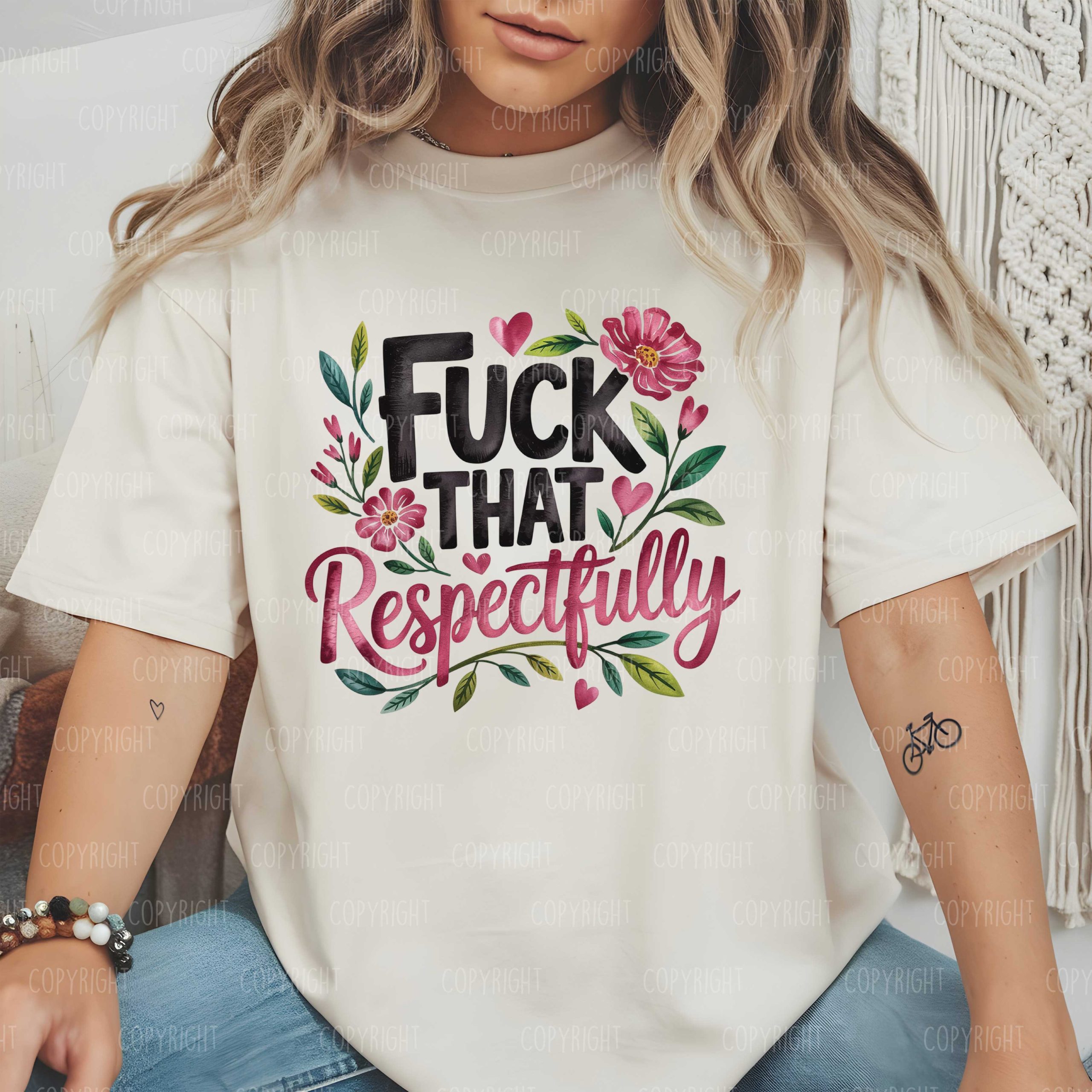 Fuck That Respectfully DTF Transfer