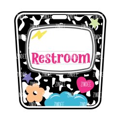 Alternative view of Hall Pass (SINGLE PIECE) Composition Notebook