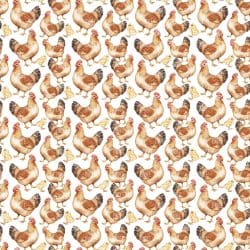 Hens And Chicks seamless (Sublimation Sheet)